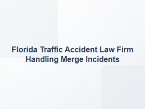 Florida Traffic Accident Law Firm Handling Merge Incidents